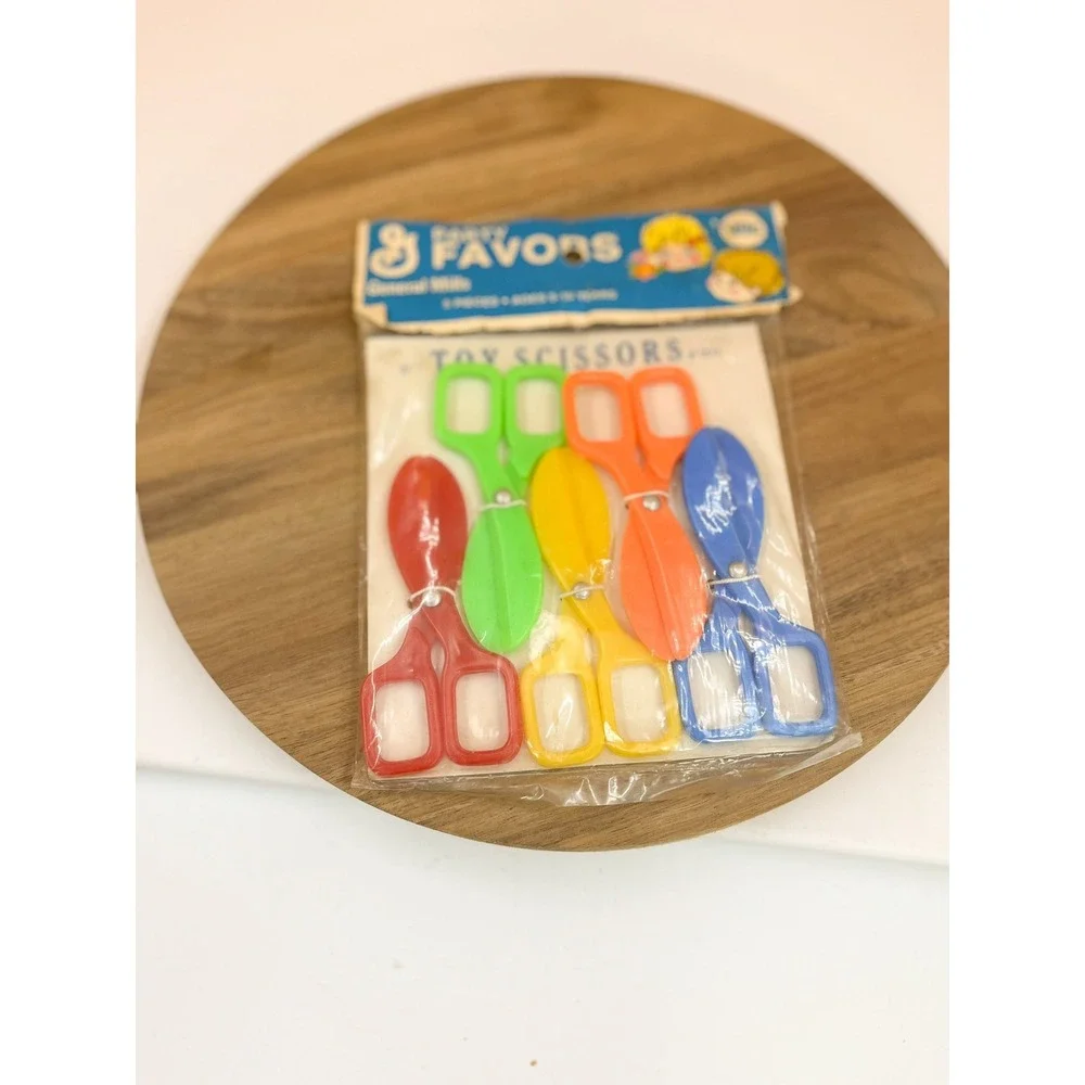 Sealed Vintage General Mills Toy Scissors Party Favors - 1960s